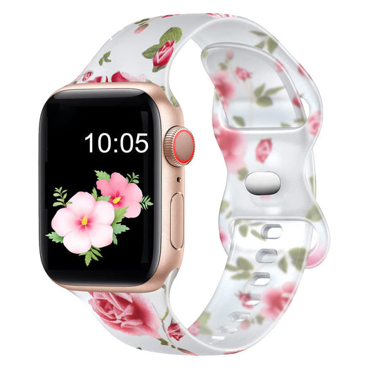 Miami Printed Silicone Strap Apple Watch Band